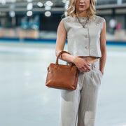 Hermosa Full-Grain Leather Handbag レディース – alternate product view 3