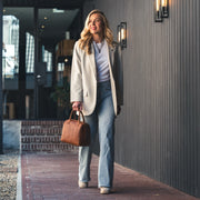 Langton Full-Grain Leather Handbag レディース – alternate product view 3