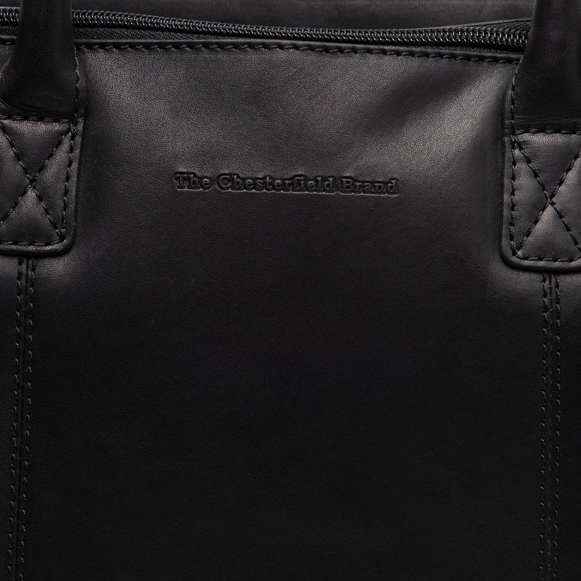 Layton Full-Grain Leather Handbag レディース