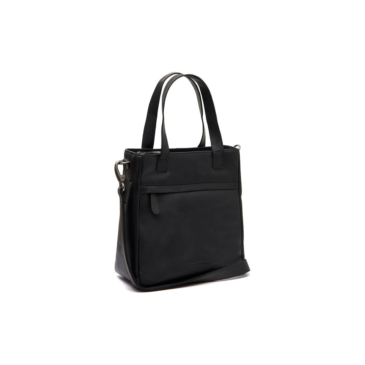 Lingfield Full-Grain Leather Handbag レディース in Classic 100% Full-Grain Leather - Front Profile View &amp; Tailored Silhouette | Buy Online