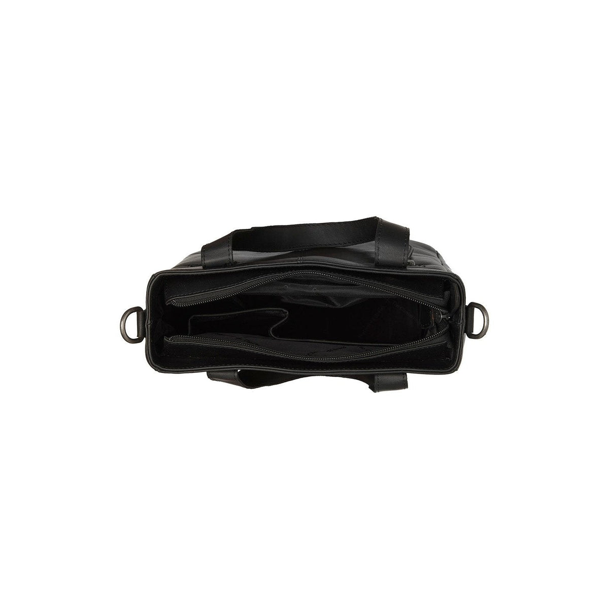 Lingfield Full-Grain Leather Handbag レディース - Lateral Side Profile View Showing Sleeve Cut &amp; Athletic Taper Fit