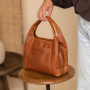Lunera Full-Grain Leather Handbag レディース – alternate product view 2