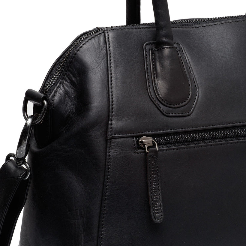 Marsala Full-Grain Leather Handbag レディース