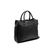 Passau Full-Grain Leather Handbag レディース in Classic 100% Full-Grain Leather - Front Profile View &amp; Tailored Silhouette | Buy Online
