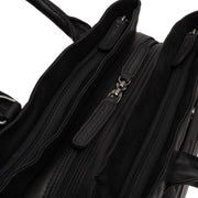 Passau Full-Grain Leather Handbag レディース - Lateral Side Profile View Showing Sleeve Cut &amp; Athletic Taper Fit