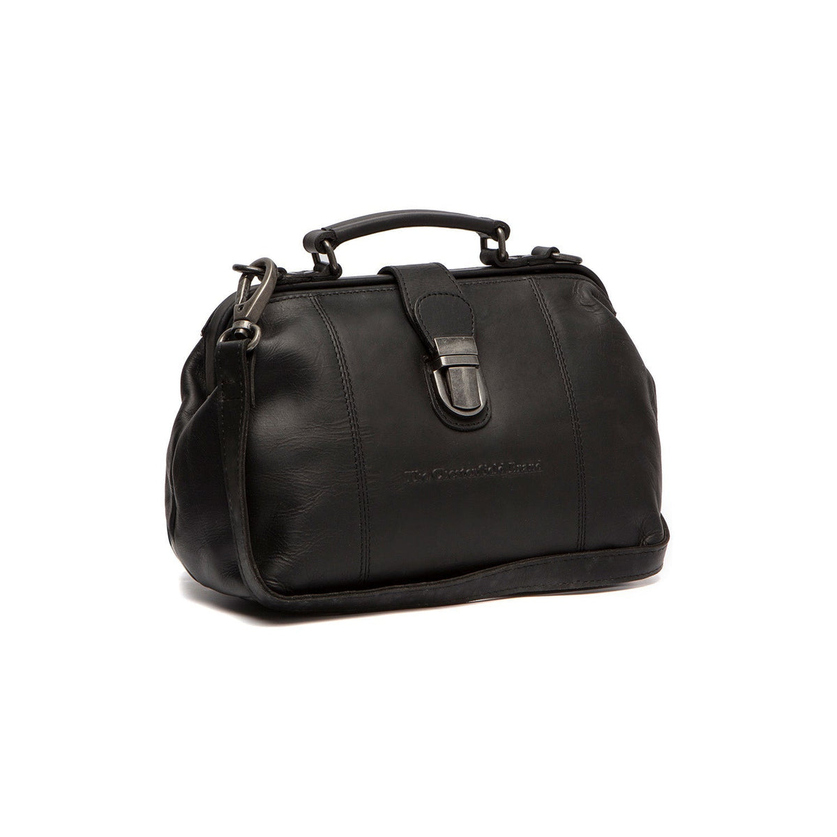 Rachael Full-Grain Leather Handbag レディース in Classic 100% Full-Grain Leather - Front Profile View &amp; Tailored Silhouette | Buy Online