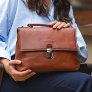 Renata Full-Grain Leather Handbag レディース – alternate product view 2