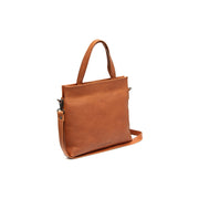 Rivington Full-Grain Leather Handbag レディース in Classic 100% Full-Grain Leather - Front Profile View &amp; Tailored Silhouette | Buy Online