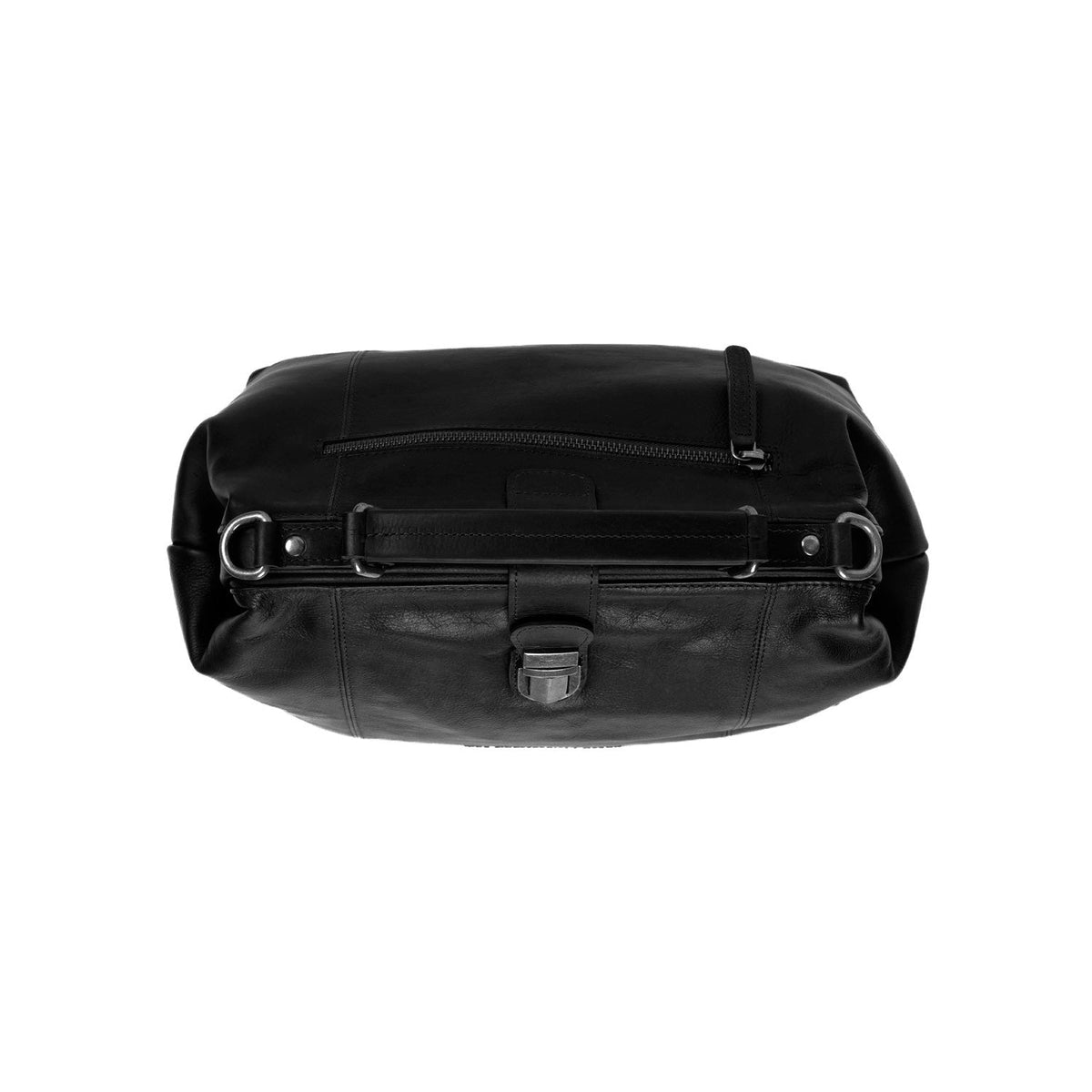 Shaun Full-Grain Leather Handbag レディース - Lateral Side Profile View Showing Sleeve Cut &amp; Athletic Taper Fit