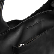 Tenara Full-Grain Leather Handbag レディース - Lateral Side Profile View Showing Sleeve Cut &amp; Athletic Taper Fit