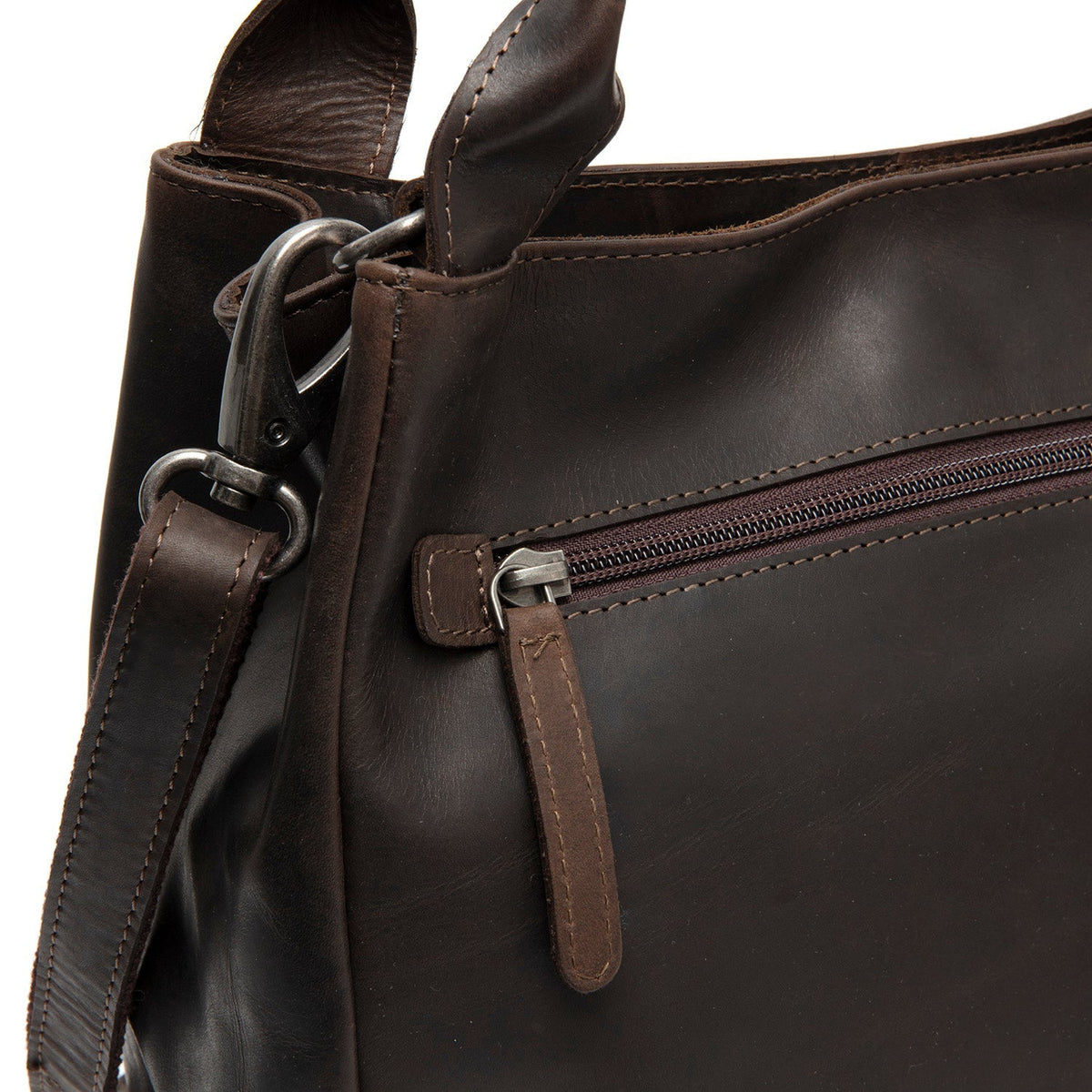 Tenara Full-Grain Leather Handbag レディース – alternate product view 3
