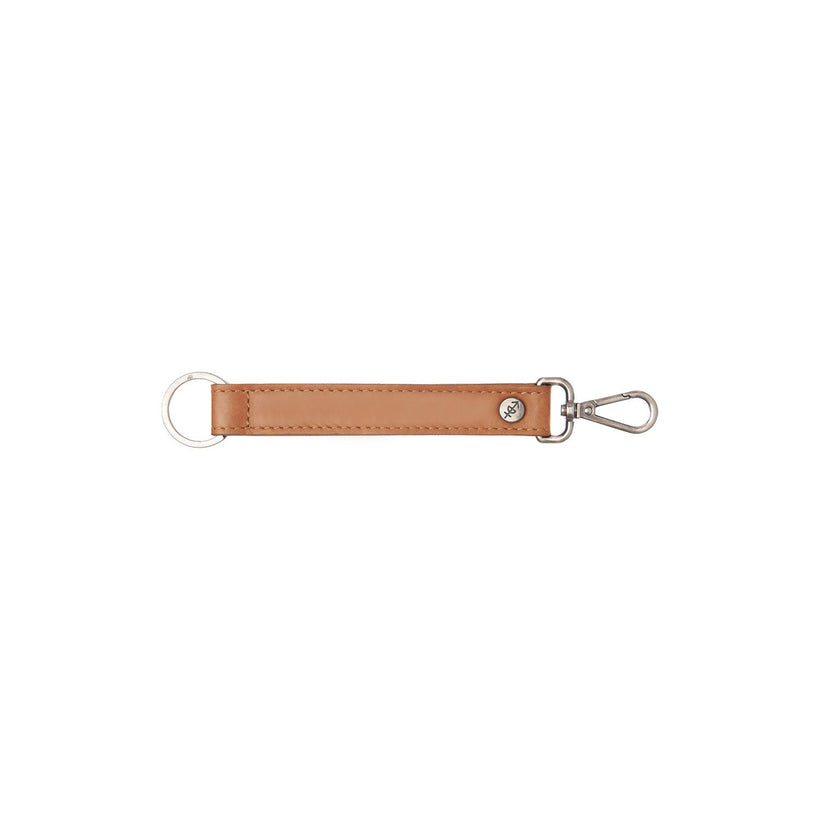 Leather Key Ring コニャック レディース