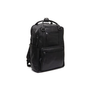 Calden Full-Grain Leather Laptop Backpack レディース in Classic 100% Full-Grain Leather - Full Exterior Front Profile View | Buy Online