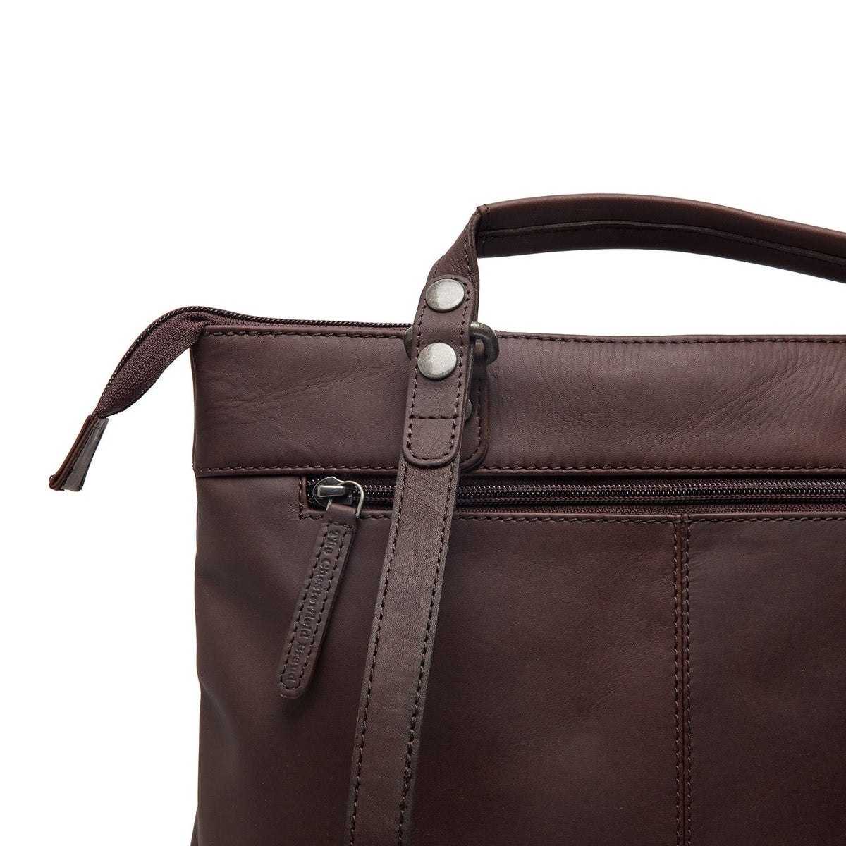 Caldero Full-Grain Leather Laptop Backpack レディース – alternate product view 3