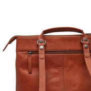 Caldero Full-Grain Leather Laptop Backpack レディース – alternate product view 3