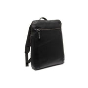 Filmore Full-Grain Leather Laptop Backpack レディース in Classic 100% Full-Grain Leather - Full Exterior Front Profile View | Buy Online