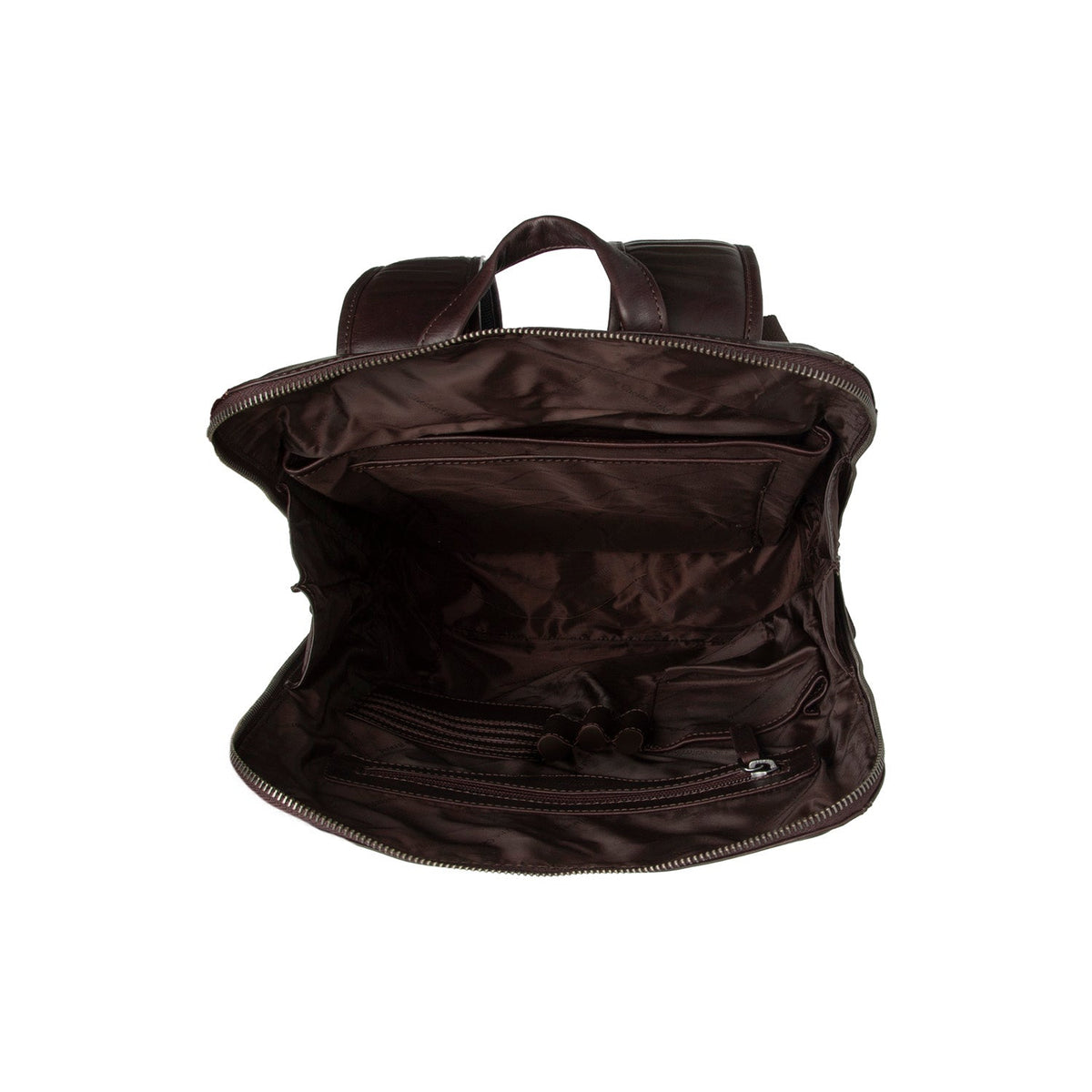 Filmore Full-Grain Leather Laptop Backpack レディース – alternate product view 3