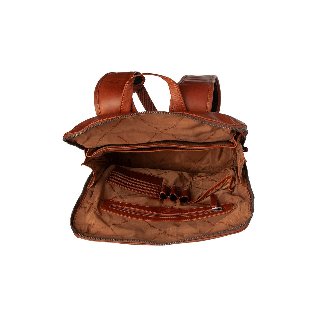 Filmore Full-Grain Leather Laptop Backpack レディース – alternate product view 3