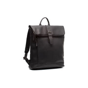 Larsson Full-Grain Leather Laptop Backpack レディース in Classic 100% Full-Grain Leather - Full Exterior Front Profile View | Buy Online