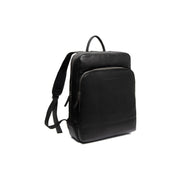 Nicola Full-Grain Leather Laptop Backpack レディース in Classic 100% Full-Grain Leather - Full Exterior Front Profile View | Buy Online