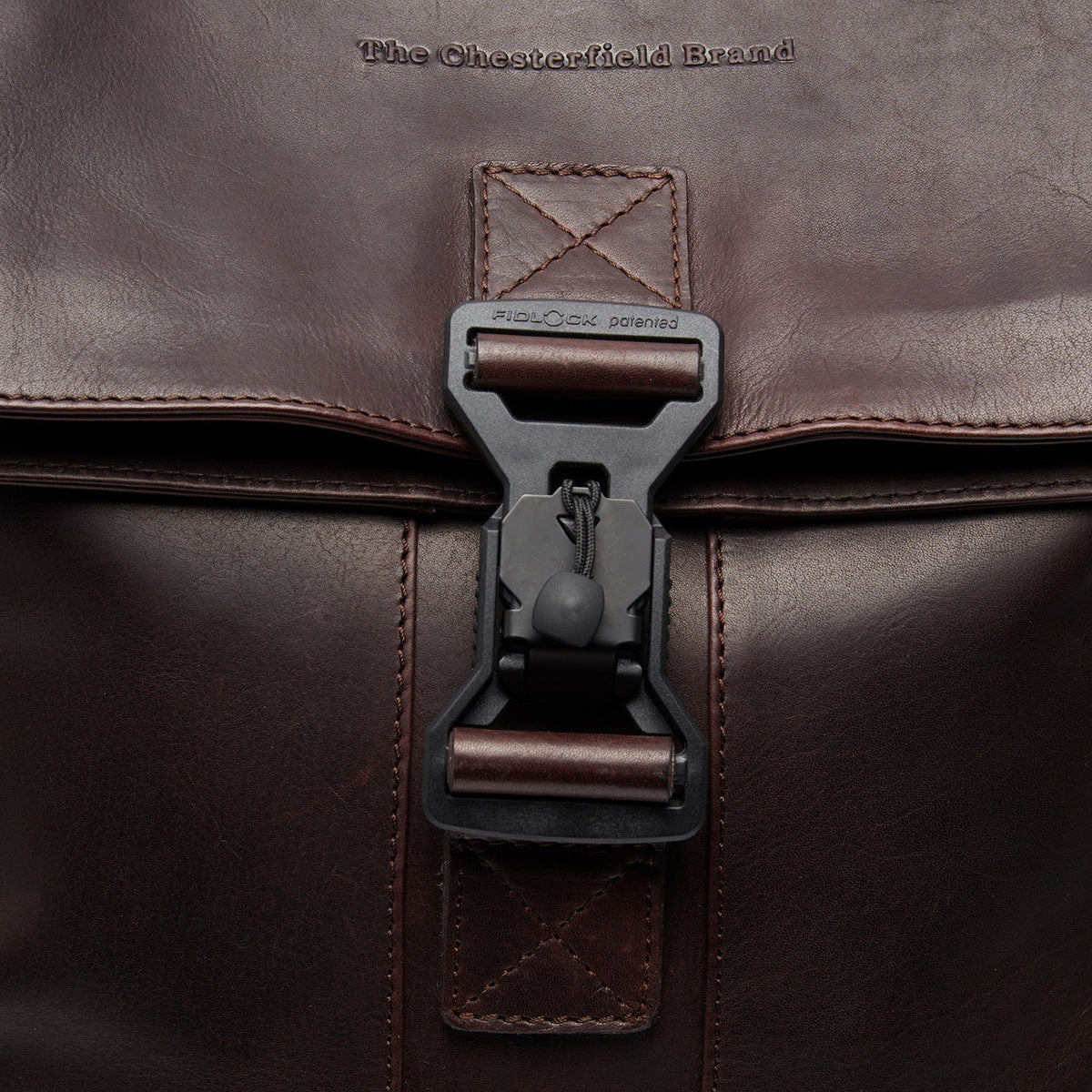 Savona Full-Grain Leather Laptop Backpack レディース – alternate product view 3