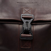 Savona Full-Grain Leather Laptop Backpack レディース – alternate product view 3