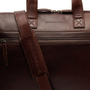 Levanto Full-Grain Leather Laptop Bag レディース – alternate product view 3
