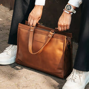 Manly フルグレインレザー Laptop Bag – alternate product view 2