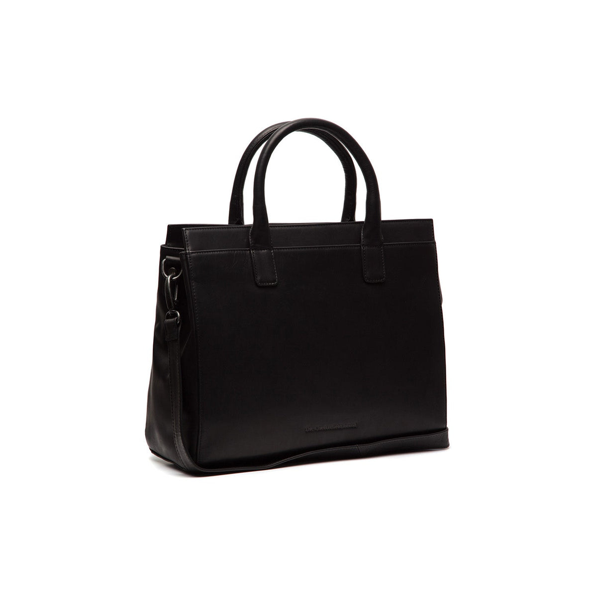 Rivera Full-Grain Leather Laptop Bag レディース in Classic 100% Full-Grain Leather - Full Exterior Front Profile View | Buy Online
