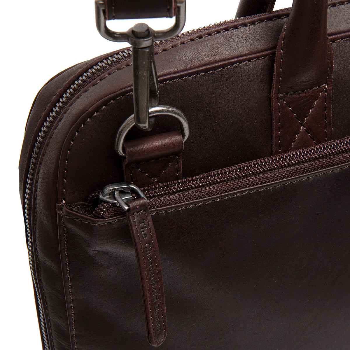 Tilbury Full-Grain Leather Laptop Bag レディース – alternate product view 2