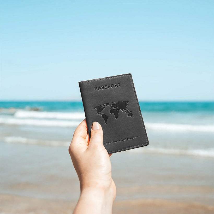Leather Passport Case レディース