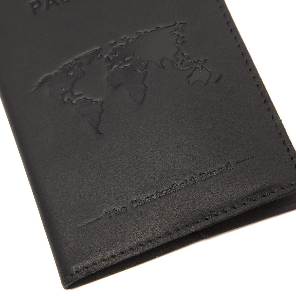Leather Passport Case レディース - Lateral Side Profile View Showing Sleeve Cut &amp; Athletic Taper Fit