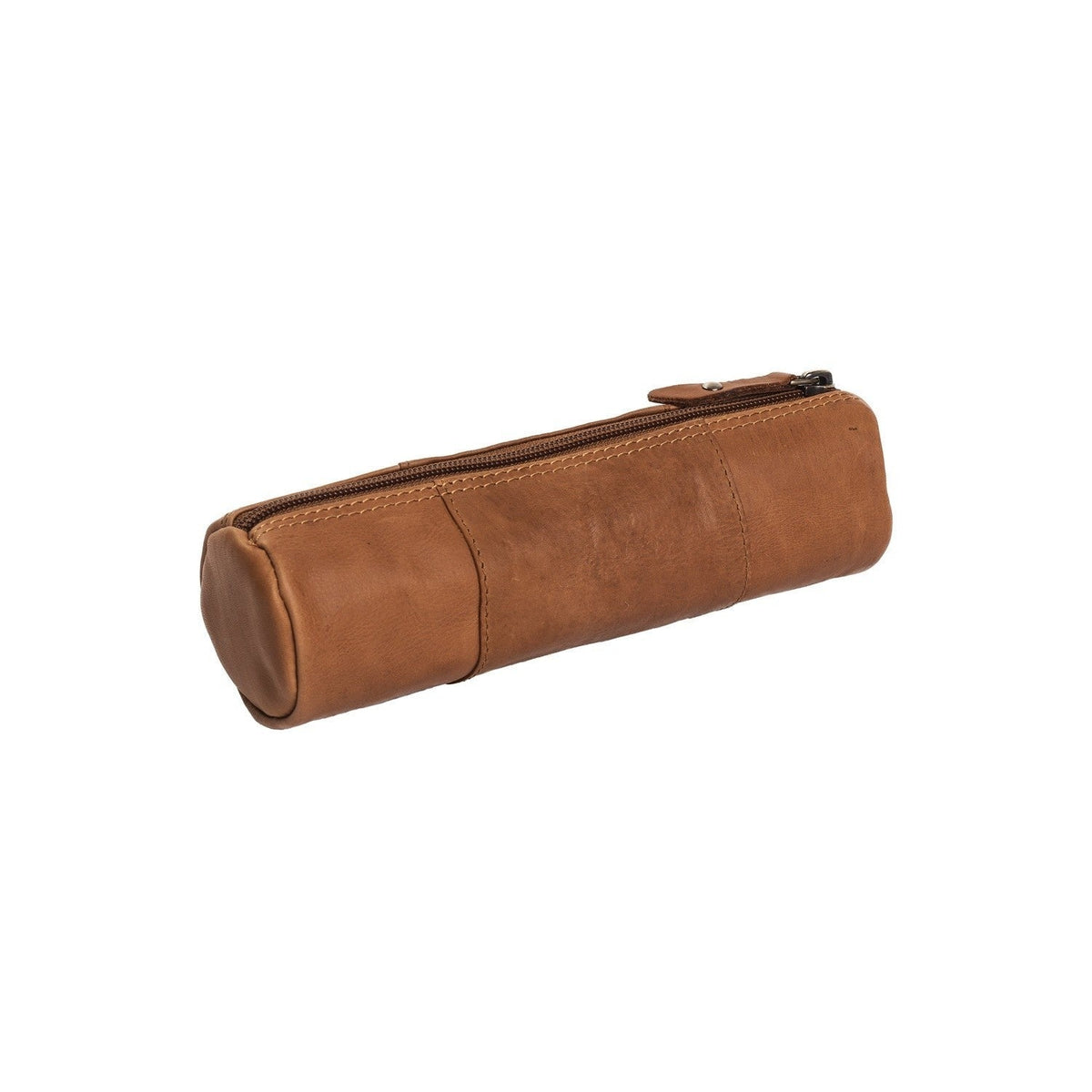 Cognac Leather Pencil Case Lea レディース, detail view 5