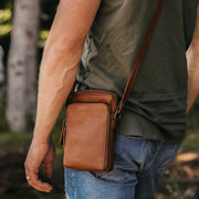 Hamilton Full-Grain Leather Phone Bag レディース – alternate product view 3