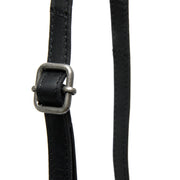 Tailored Rib Cuffs &amp; Hem Craftsmanship Construction Detail on Langley Full-Grain Leather Phone Bag レディース