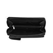 Malaga Full-Grain Leather Phone Bag レディース - Lateral Side Profile View Showing Sleeve Cut &amp; Athletic Taper Fit