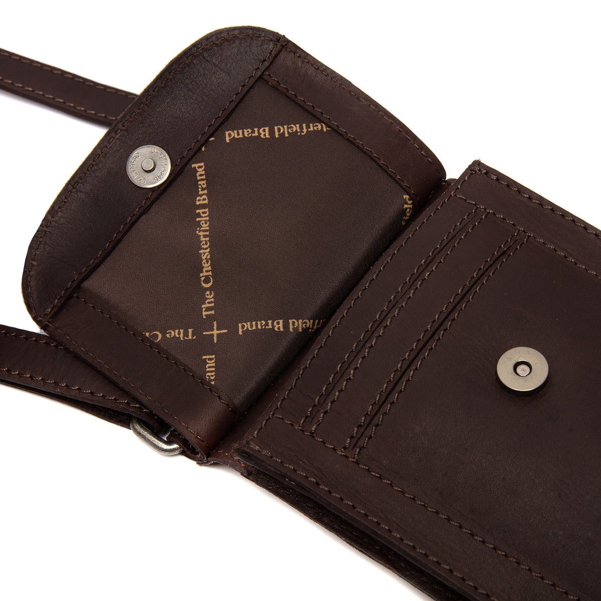 Nebra Full-Grain Leather Phone Bag レディース – alternate product view 3