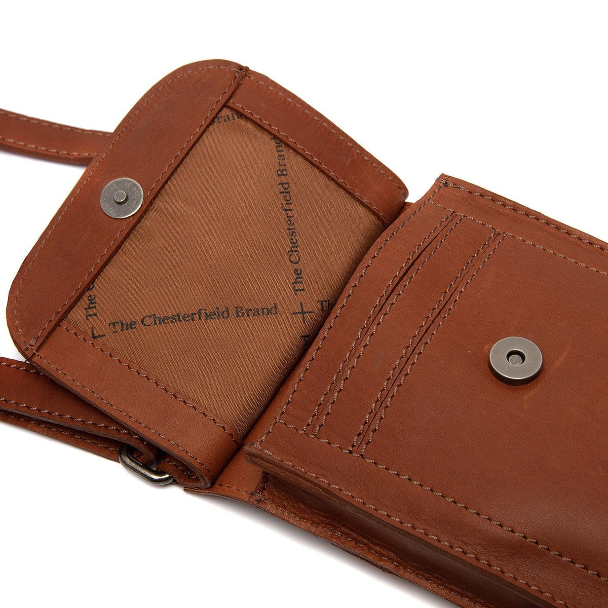 Nebra Full-Grain Leather Phone Bag レディース – alternate product view 3