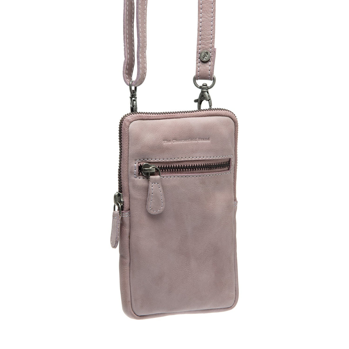 Salta Full-Grain Leather Phone Bag クラシック100%フルグレインレザー - 正面スタイル＆テーラードシルエット | 公式オンライン通販