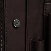 Brown Leather Portfolio Barnet レディース, detail view 1