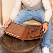 Leather Portfolio Barnet レディース – alternate product view 3