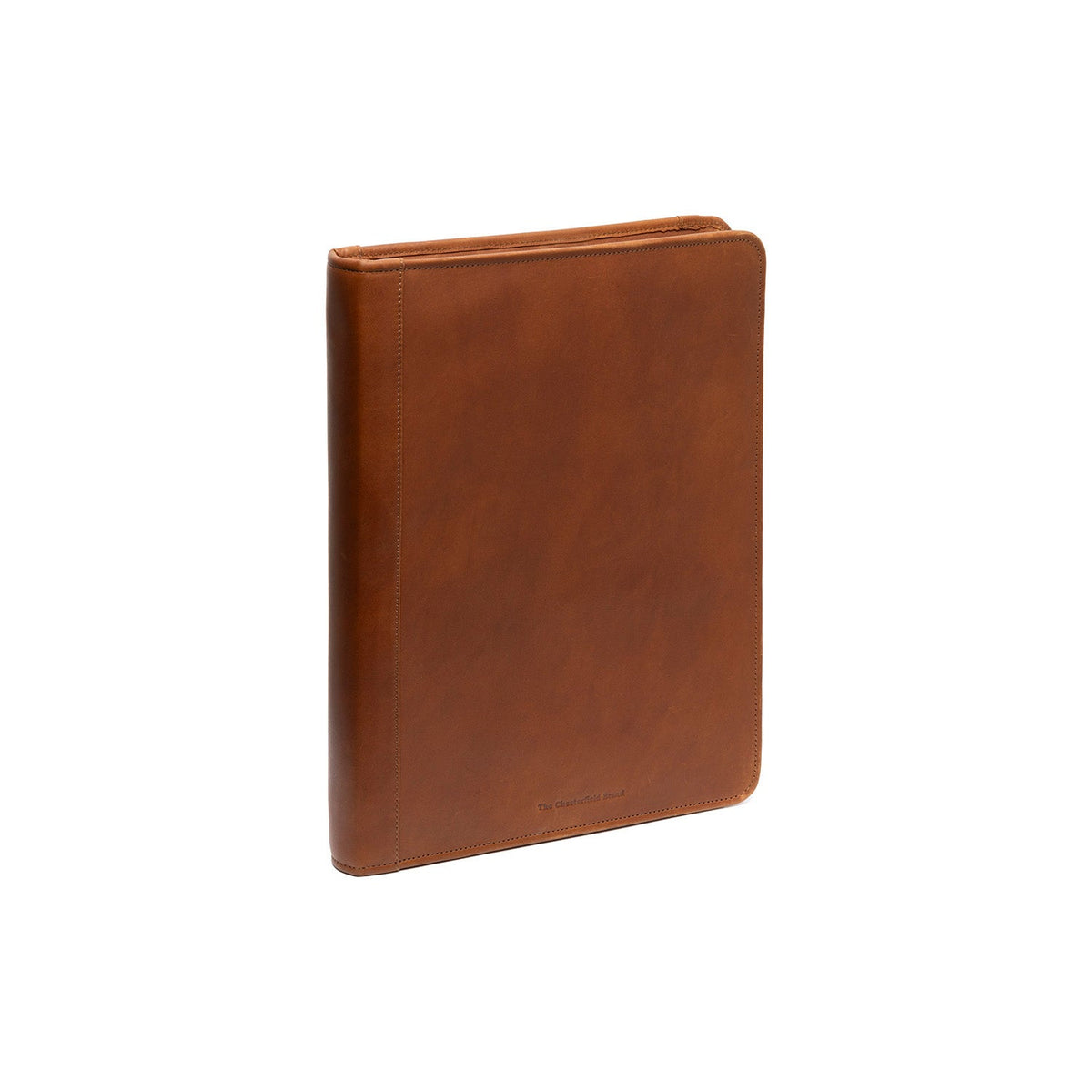 Cognac Leather Portfolio Moreton レディース, front view