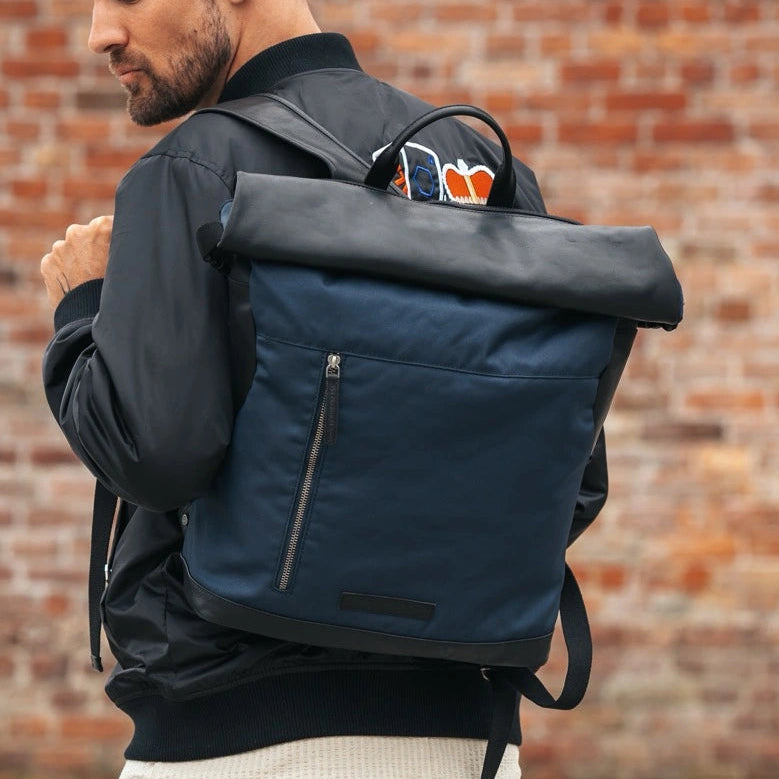 Bornholm フルグレインレザー Roll-top Backpack – 追加プロダクトビュー 2