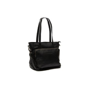 Alicante Full-Grain Leather Shopper レディース in Classic 100% Full-Grain Leather - Full Exterior Front Profile View | Buy Online