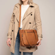 Alicante Full-Grain Leather Shopper レディース – alternate product view 3
