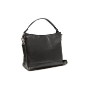 Amelia Full-Grain Leather Shoulder Bag レディース in Classic 100% Full-Grain Leather - Full Exterior Front Profile View | Buy Online
