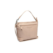 Astero Full-Grain Leather Shoulder Bag レディース in Classic 100% Full-Grain Leather - Full Exterior Front Profile View | Buy Online