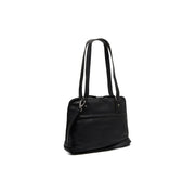 Belgrado Full-Grain Leather Shoulder Bag レディース in Classic 100% Full-Grain Leather - Full Exterior Front Profile View | Buy Online