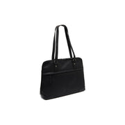 Branson Full-Grain Leather Shoulder Bag レディース in Classic 100% Full-Grain Leather - Full Exterior Front Profile View | Buy Online