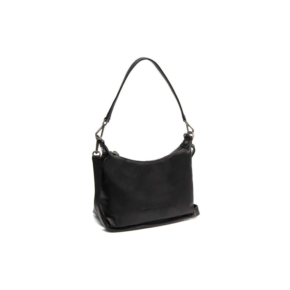 Christie Full-Grain Leather Shoulder Bag レディース in Classic 100% Full-Grain Leather - Full Exterior Front Profile View | Buy Online